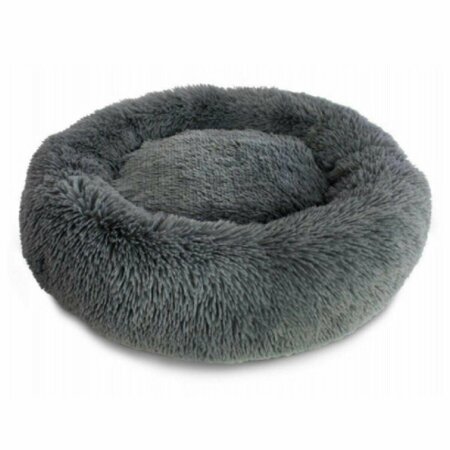 BELOVED Round Shaggy Pet Bed, Assorted Color - Extra Large BE3241081
